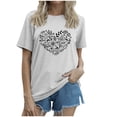 thumbnail image 4 of HCYSFG Womens Heart Graphic T Shirts Crew Neck Short Sleeve Casual Tee Summer Outdoor Vacation Weekend Graphic Tee Tops, 4 of 4
