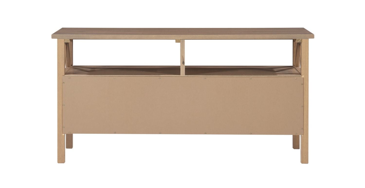 Meuble TV gris rustique Edgewood