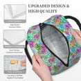 thumbnail image 5 of Haiem Succulents Printed Lunch Bag Women, Lunch Box Lunch Bag for Women, Small Leakproof Cute Lunch Tote Large Capacity Reusable Insulated Cooler Lunch Container, 5 of 6
