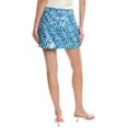 thumbnail image 2 of Milly womens  Modern Mini Skirt, 8, Blue, 2 of 3