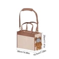 thumbnail image 5 of Portable Pet Carrier Bag, Shoulder Handheld Bag with Peek Window for Walks and Errands, Breathable Head Out Travel Tote for Small Dogs Cats, 5 of 5
