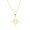 Gold-color, variant on Fashion Celtic-Knot Pendant Necklace Witches-Knot Choker Chain Triquetra-Trinity Charm Clavicle Chain Jewelry Ornament