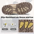 thumbnail image 5 of Fittington Men's Winter Boots Fleece Lining Warm Snow Boots Non-Slip and Water Resistant Wide Fit Ankle Boots 12.5 Wide, 5 of 10