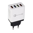 thumbnail image 4 of Zeus Portable Travel 4 USB Ports Fast Charging QC 3.0 Wall Charger Power Adapter, 4 of 7