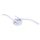 thumbnail image 4 of Luz colgante Irfora 2 ramas L-ED Waved Light White 12W Lámpara de techo de aluminio para dormitorio Lámpara de decoración de sala de estar Irfora Luz colgante, 4 of 7