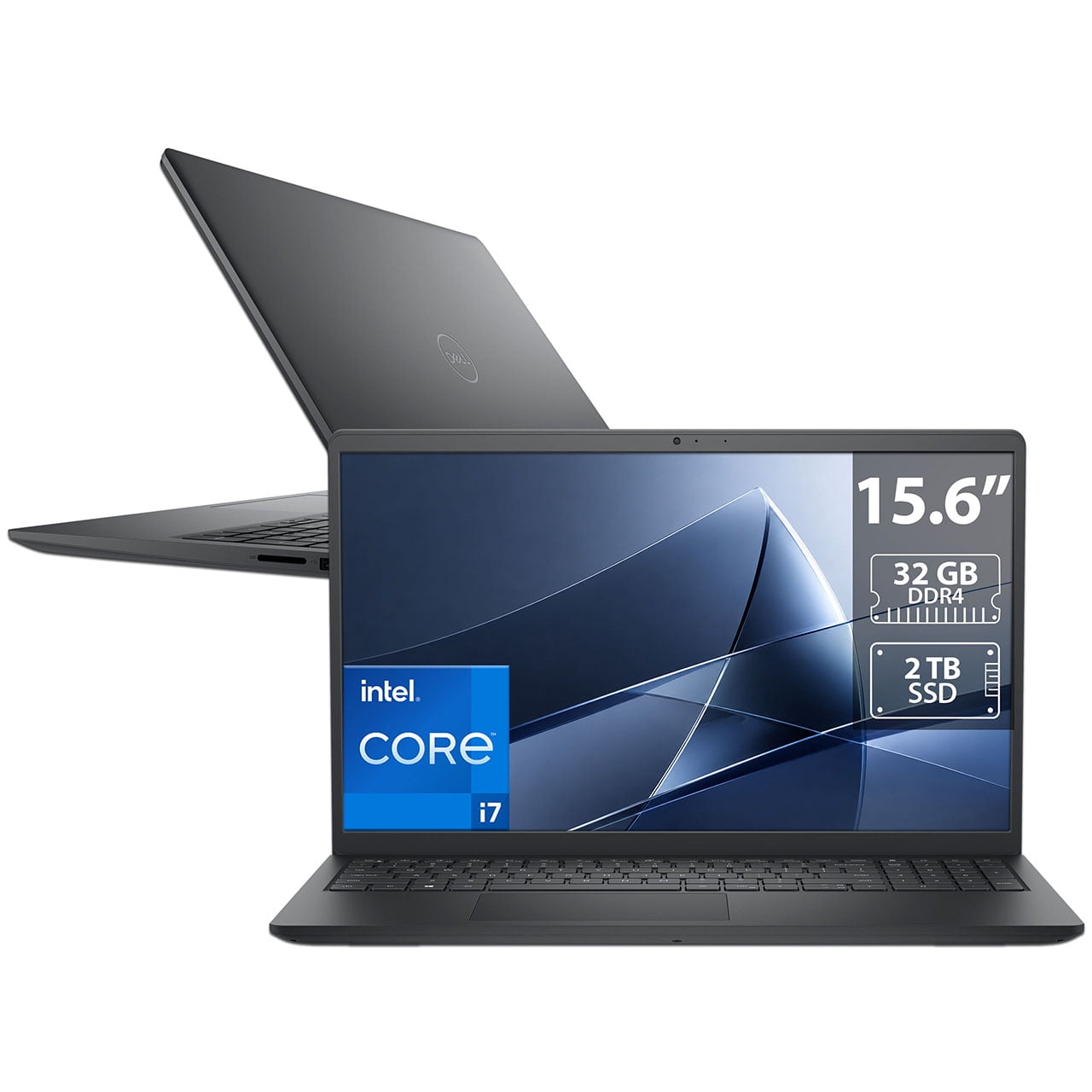 Laptop DELL LDC15250-7427BLK-PUS: Core i7 1355U, ram 32GB DDR5, SSD de 2TB, Pantalla de 15.6" LED Multi-Touch, Full HD (1920 x 1080), Video UHD Graphics, S.O. Windows 11 Home