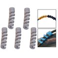 thumbnail image 3 of yotijay Cable Sleeve, Cable Sleeve Rubber Spiral Wire,Wrap Sports Outdoors Outdoor Recreation ,Cycling Parts Components Bike Frame Protection,Tape Protector Wraps Anti, 3 of 9