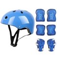 thumbnail image 1 of 7 Pcs Kids Protective Gear Set Roller Skate Helmet Elbow Wrist Knee Pad For Skateboard Cycling Skating Scooter, 1 of 5