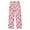 Cherry and Pink Bow Pattern, variant on Kids' Pajama Pants Soft Relaxed Fit Sleep Pants Lounge Pants with Pockets Green and Orange Small Flowers Small