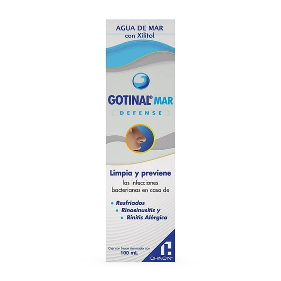 Agua de mar Gotinal Mar Defense con Xilitol 100 ml