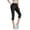 Black, variant on Yoga Pants Women,Sweatpants Women Women's Capri Yoga Pants With Pockets High Waisted Legging For Workout Work Pants Women,Womens Pants,Black Pants M