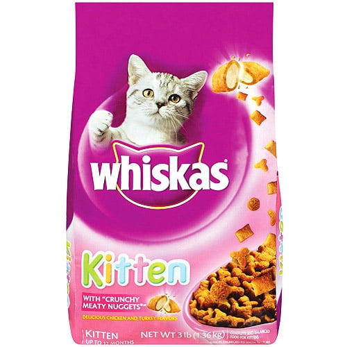 Whiskas Kitten 3 Lb. - Walmart.com 