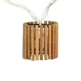 thumbnail image 6 of Northlight Tropical Bamboo Indoor Outdoor Patio String Light Set - 7.25' White Wire - 10ct, 6 of 7