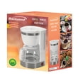 thumbnail image 2 of Brentwood Appliances 10 Cup 800 Watt Coffee Maker in White, 2 of 3