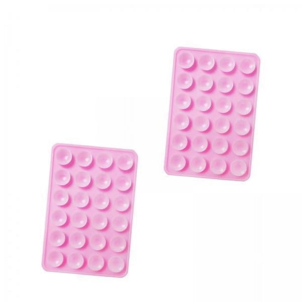 Soporte de succión para funda de teléfono,Funda de silicona con ventosa para teléfono con soporte adhesivo para el hogar,Soporte para teléfono con agarre fuerte y manos libres para