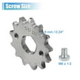 thumbnail image 4 of Unique Bargains 420 Style 13T Teeth 20mm ID Motorcycle Front Engine Sprocket Set for 50cc 70cc 110cc 125cc Motorcycle, 4 of 6