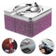 thumbnail image 3 of Automotive Ashtray Ash Tray for Storage 2Pcs Pink Rhinestone Design, 3 of 5