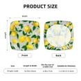 thumbnail image 5 of Rateoe Lemon1 Pattern Square Couch Cushion Covers, Sofa Furniture Protector Slipcover with Bottom Tie rope, Soft Non-Slip Non-Wrinkle Non-Sticky-Two Pieces, 5 of 7
