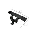 thumbnail image 1 of Decoraciones De Cola De Zapatilla De Cueva 2 piezas cueva zapatilla cola decoración Clips DIY agujero zapato accesorios (negro) Hugtrwg Libre de BPA, 1 of 8
