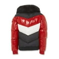 thumbnail image 3 of Jordan Craig Color Blocked Boys Puffer Jacket Red 91587b-red (Size 12), 3 of 3