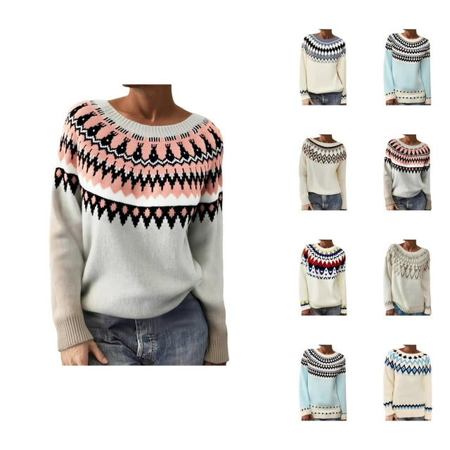 Chandails pour Femmes 2025 Automne Hiver Tricot Épais Col Roulé Décontracté Tendance