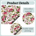 thumbnail image 3 of 6 Packs Thickened Glasses Cleaning Cloth Colorful Flowers Vines Design Microfiber Cleaning Cloth Multi-Colored Eyeglass Cleaning Cloths Soft Wipes for Reusable Eyeglass Phone Screens 6x6in DIY, 3 of 6