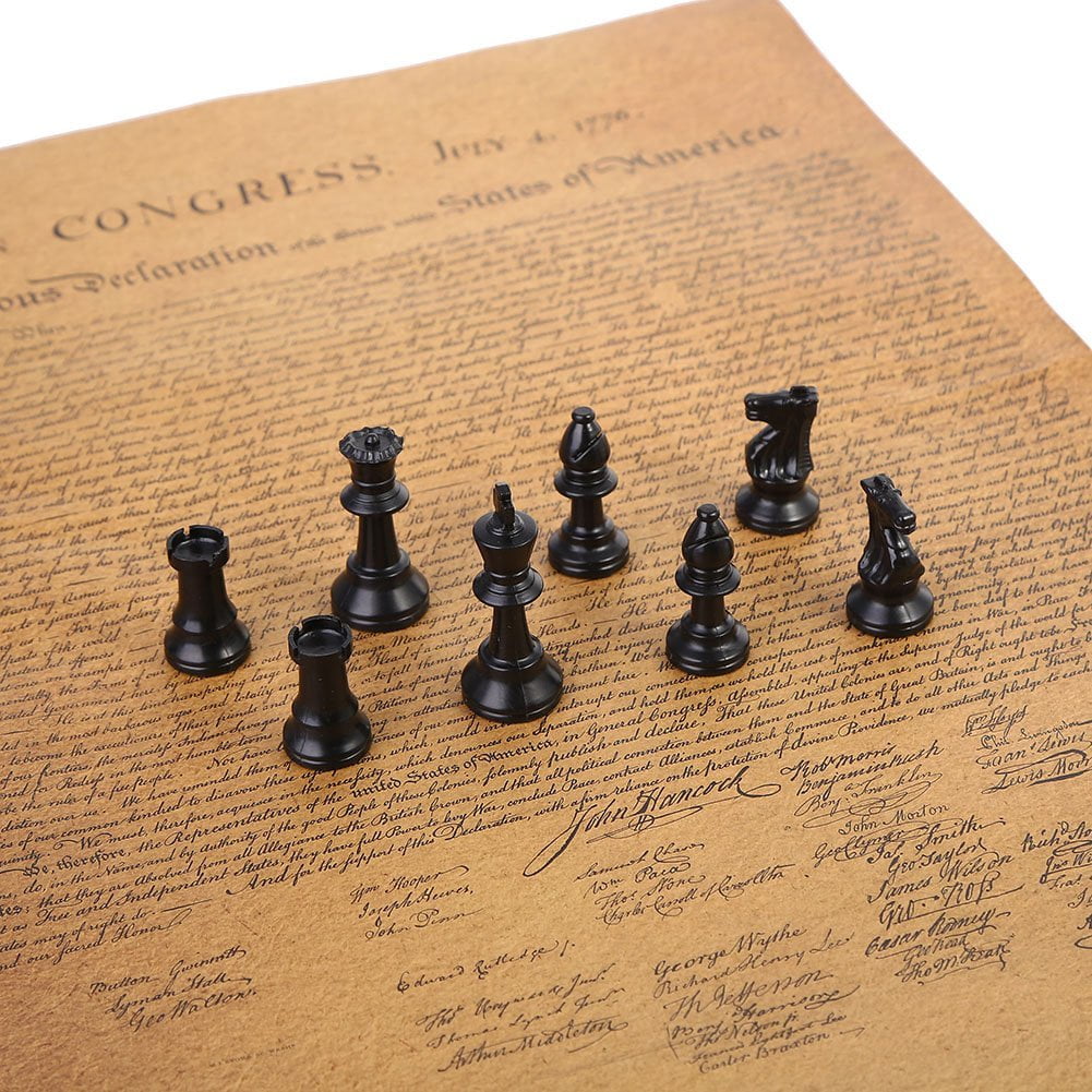 Chess Pieces Plastic Complete Chessmen International Chess Game EntertainYJT1 