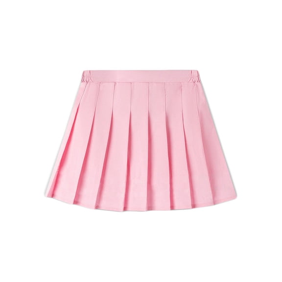 Bovxnpu Girls Skirt Girls School Uniform Pleated Skirt Kids Tennis Skirt School Outfit