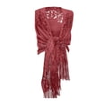 thumbnail image 5 of Timeless Lace Shawl Wrap for Elegant Occasions | Versatile Evening Accessory for Bridesmaids and Guests, 5 of 5