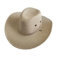 thumbnail image 2 of Men's Panama Hat, Summer Beach Sun Hat with UV Protection, Classic Straw Fedora for Outdoor Activities, Travel, and Casual Wear, Adjustable and Lightweight for Hot Weather Comfort-Beige, 2 of 7