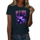 thumbnail image 2 of Moonsky Camiseta unisex Huntrix Dem-0n, colores cómodos, camiseta Huntrix para niñas, camiseta Mira Rumi Joey, merchandising, regalo juvenil para fans del K-pop (Azul marino 2XL), 2 of 4