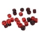 thumbnail image 4 of 48PCS 6 Sided Dices Black and Red Plastic Waterproof Table Game Dice Set for Party Bars Club, 4 of 4