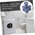 thumbnail image 4 of 4Pcs Washing Machine Base Anti-Vibration Pad Anti-Vibration Washer Leg Stabilizer Washing Machine Foot Pads, 4 of 4