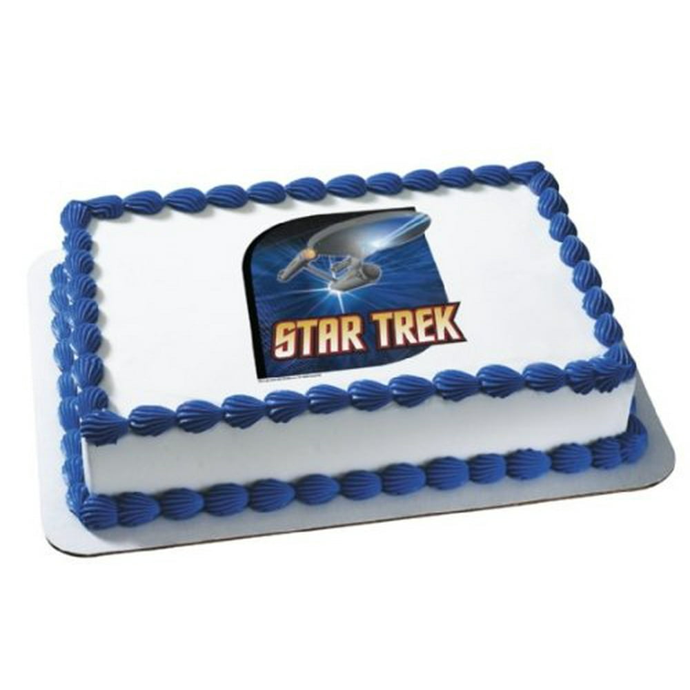 star trek birthday cake toppers