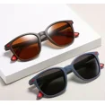 thumbnail image 2 of Gafas de sol unisex rectangulares vintage, diseño de moda, estilo retro, informales, con protección UV400, 2024, 2 of 6
