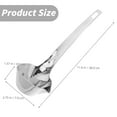 thumbnail image 3 of XKHZJL Filtering Soup Oil Stainless Steel Spoon Cooking Fat Separator Skimmer Durable Spoon Cooking Filter Durable Soup Strainer, 3 of 9