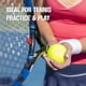 thumbnail image 5 of Tenis 12 paquetes de pelotas de tenis de entrenamiento y juego de presión TOMSHOO Tenis, 5 of 7