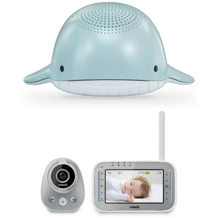 VTech Wide Angle Digital Video Baby Monitor Bundle with (1) VM342 Monitor & (1) BC8312 Wyatt Soother