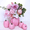 Faux Foam Pumpkins#008, variant on 7pcs Faux Foam Pumpkins, Lifelike Smooth Artificial Pumpkin with Natural Brown Stem, Durable Solid Fall Decor for Halloween Thanksgiving Harvest Party Tiered Tray Shelf DisplayPink