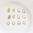 thumbnail image 4 of Minnieouse 1 par de pendientes de aleación para mujer, pendientes para encontrar pendientes DIY, Clip para hacer joyas, pendientes artesanales, accesorio Ropa, zapatos y accesorios Miscelánea Tipo 7 Minnieouse AP015608-07, 4 of 6