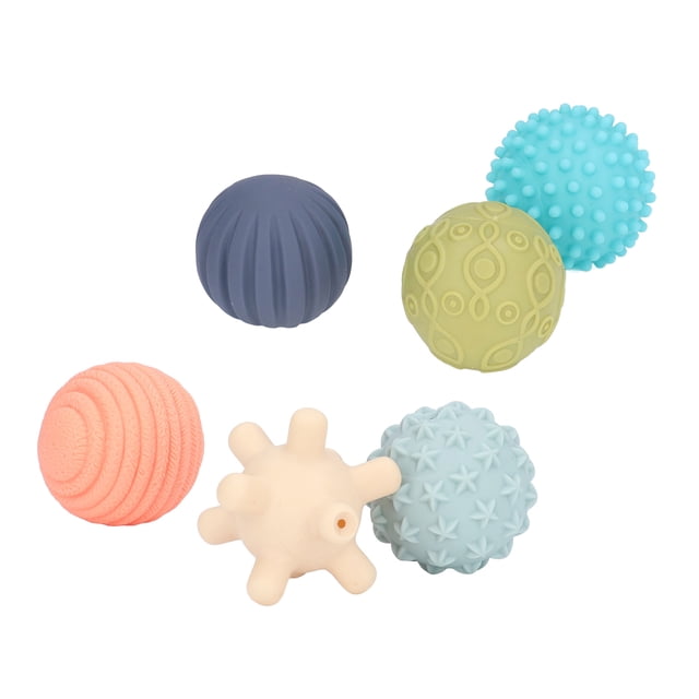 Baby Sensory Ball, Birthday Gift Textured Sensory Ball Portable Bright Color For Family Gathering For 6 Month Old+ Infant