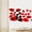 Red, variant on 20pcs 3D Mirror Wall Sticker Pebble Stone Shape Mirror Mural Wall Decal for Living Room Bedroom TV Background Art DIY Home Decor