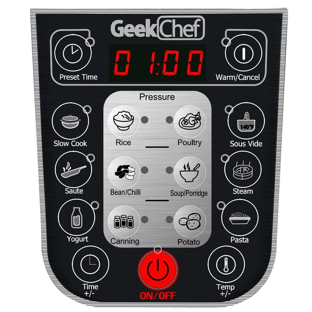 Geeky Chef Pressure Cooker Recipes