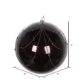 thumbnail image 2 of Vickerman MT194775D Rideau Ornemental Pailleté Bonbon Chocolat 6 Po - 3 par Sac, 2 of 3