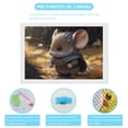 thumbnail image 3 of Diamond Art Kits for Adults, Cute Big-Eared MouseDiamond Painting Kits for Beginners, Frameless Round 5D Full Drill Diamonds Art Pictures Gem Art Crafts Home Decor Gifts, 3 of 8