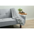 thumbnail image 3 of Sunbeam LoftTec Heated Throw (50" x 60"), Push Button Controller with 3 Heat Settings, Gray Violet, 3 of 8