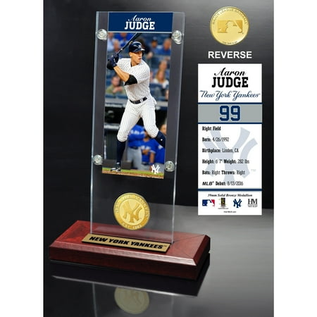 Aaron Judge New York Yankees Highland Mint Player Ticket Acrylic - No