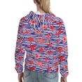 thumbnail image 7 of Honeii Sea Stars Pattern Womens Oversized Hoodies Long Sleeve Sweatshirts Pullover Fall Outfits with Pocket-XX-Large, 7 of 7