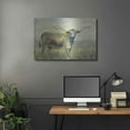 thumbnail image 5 of Luxe Metal Art 'Colorful Longhorn Cow' by Silvia Vassileva, Metal Wall Art, 36" x 24", 5 of 9