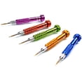 thumbnail image 2 of Litake 5 in 1 Alloy Magnetic Disassemble Open Repair Screwdriver Tool Set for Cell Phones Eletronic Devices Golden, 2 of 6